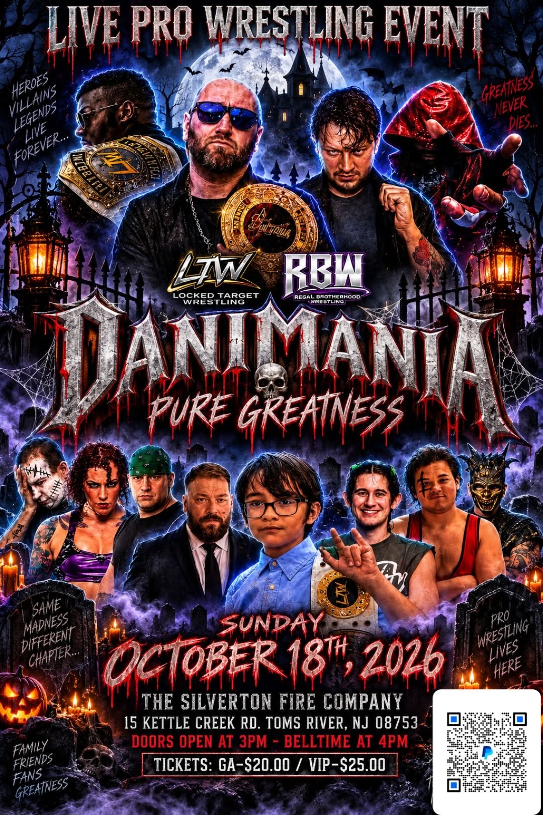 Locked Target Wrestling presents Danimania Pure Greatness